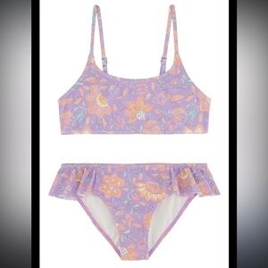 Billabong Hideaway Hippie Ruffle Two Piece Swimsuit